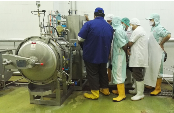 Retort Sterilization of Edible Bird Nest