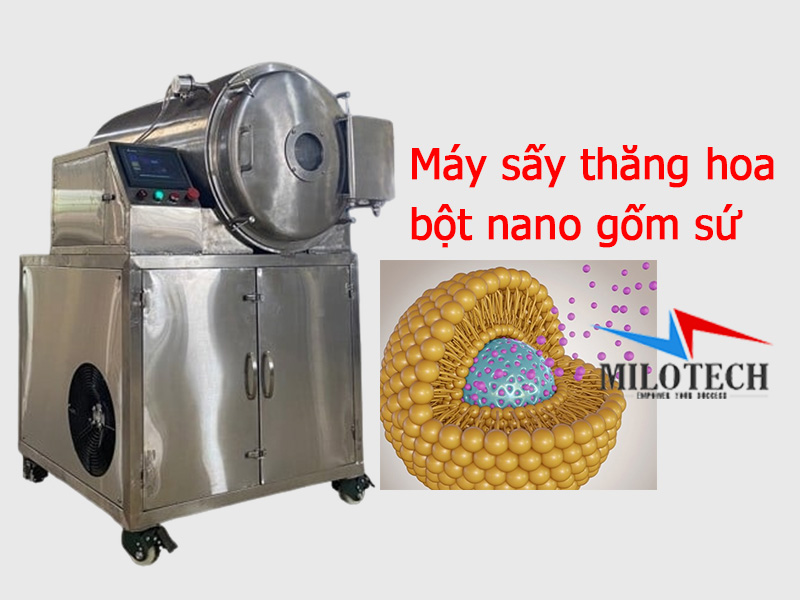 Máy sấy thăng hoa bột nano gốm sứ