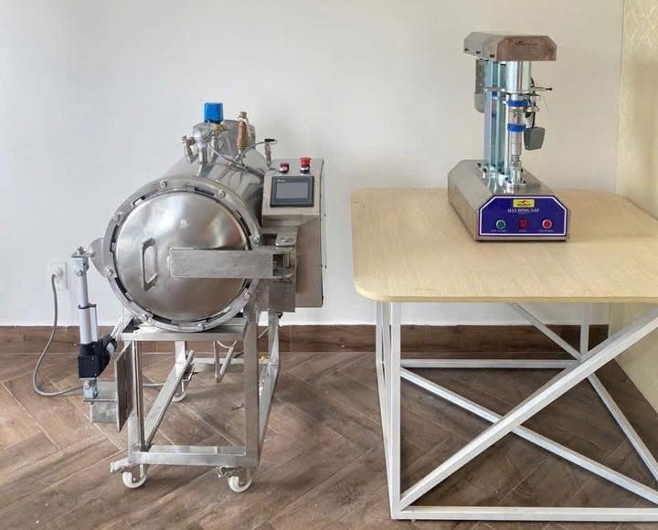 Tủ hấp tiệt trùng thực phẩm milotech